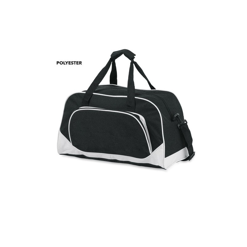 Sac de Sport Personnalisé - Sac Novo Matières : polyester Couleurs : bleu objet promotionnel éco-responsable
