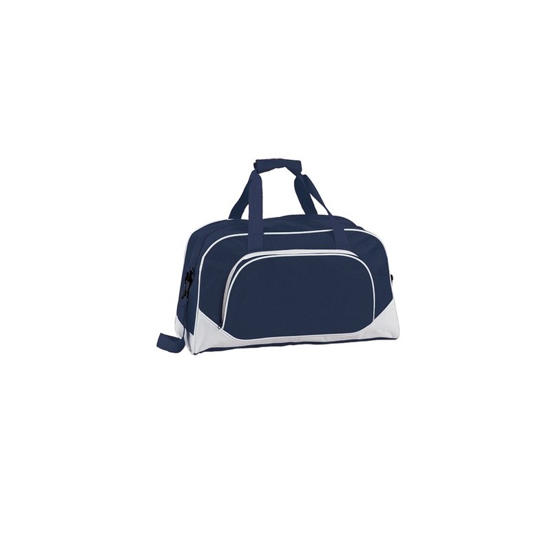 Sac de Sport Personnalisé - Sac Novo Matières : polyester Couleurs : bleu goodies publicitaire durable