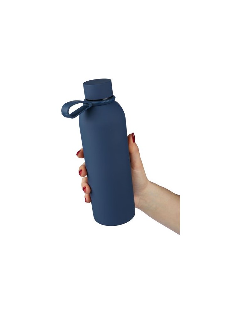 Gourde double paroi de 500 ml en acier inoxydable recyclé Sena