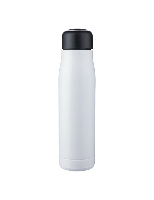 Gourde double paroi de 500 ml en acier inoxydable recyclé Solene
