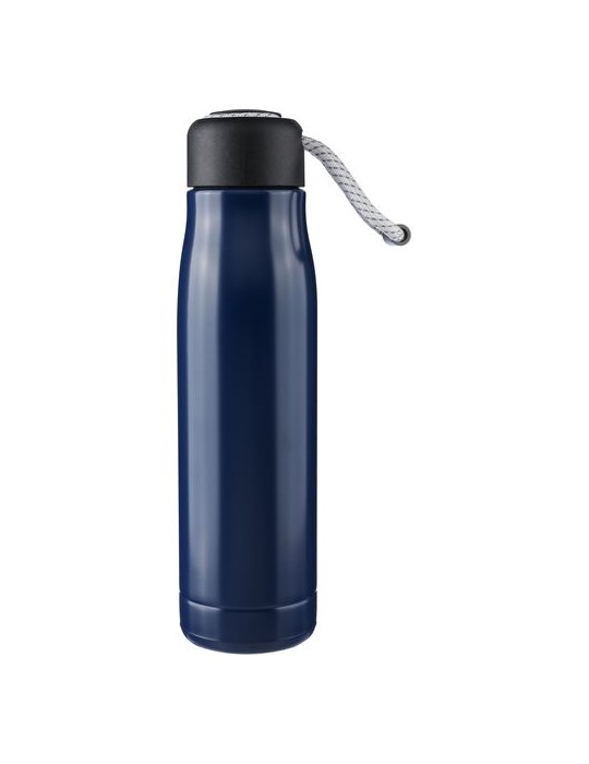 Gourde double paroi de 500 ml en acier inoxydable recyclé Solene