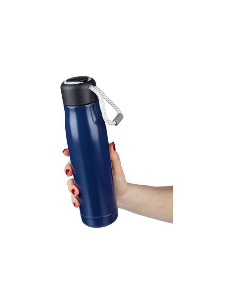 Gourde double paroi de 500 ml en acier inoxydable recyclé Solene