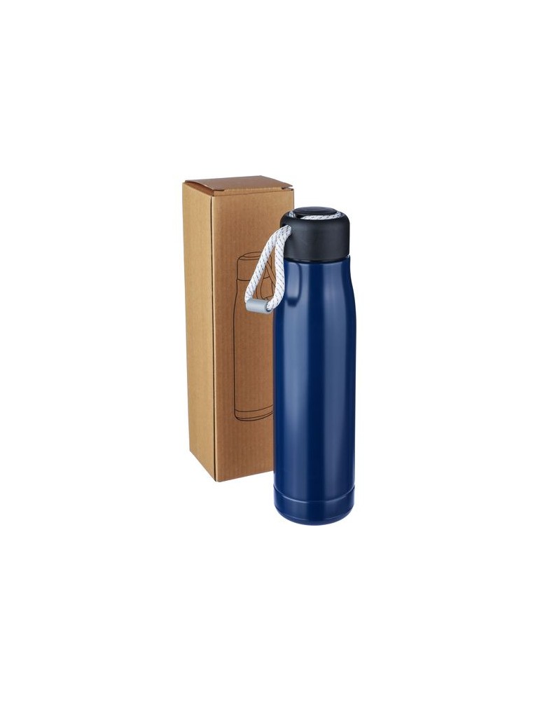 Gourde double paroi de 500 ml en acier inoxydable recyclé Solene