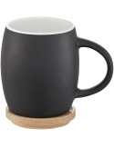 Mug céramique 400 ml avec dessous en bois, goodies | Hearth