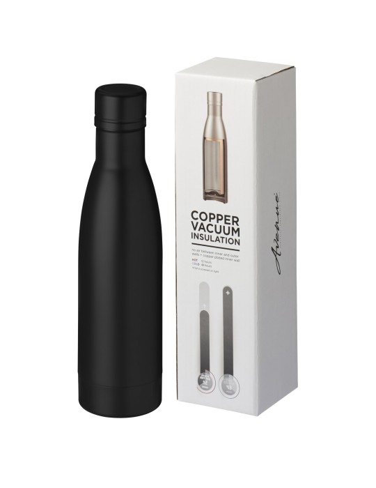 Bouteille isotherme Vasa sous vide avec couche de cuivre de 500 ml