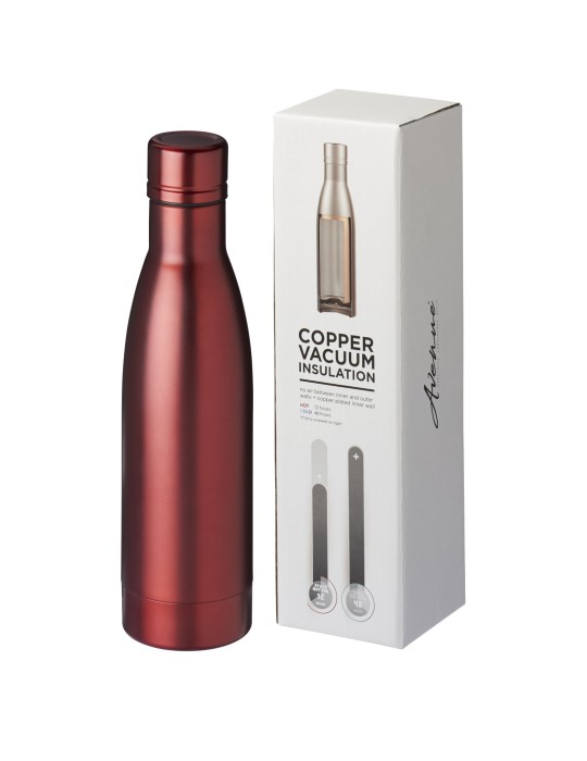 Bouteille isotherme Vasa sous vide avec couche de cuivre de 500 ml