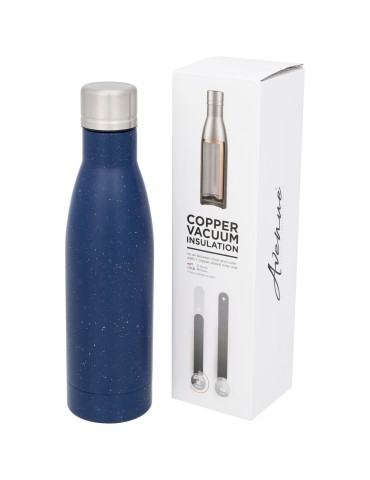 Bouteille isotherme Vasa tachetée sous vide avec couche de cuivre de…