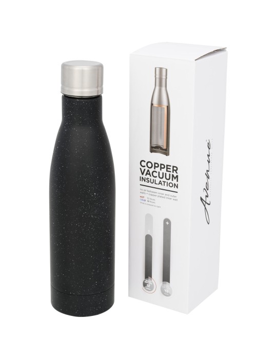 Bouteille isotherme Vasa tachetée sous vide avec couche de cuivre de…