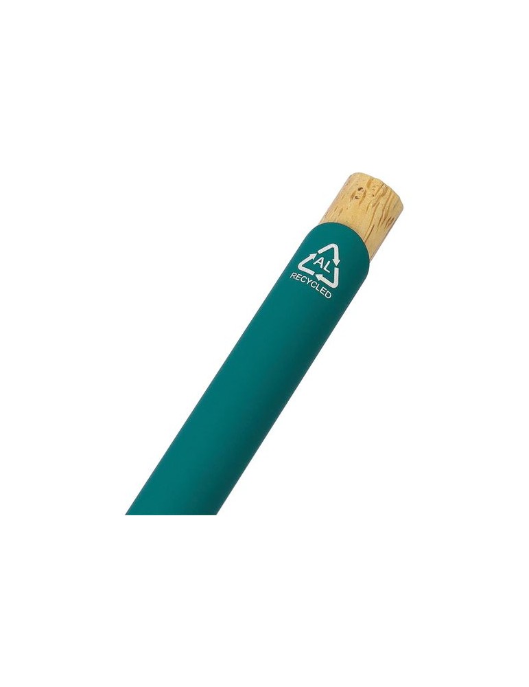 Stylo bille en aluminium recyclé toucher gomme Calandra