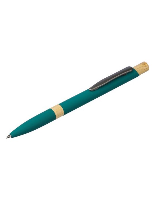 Stylo bille en aluminium recyclé toucher gomme Calandra