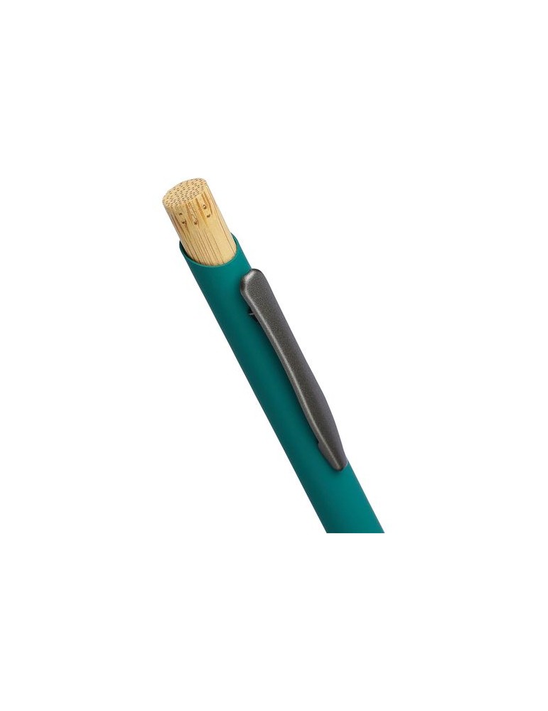 Stylo bille en aluminium recyclé toucher gomme Calandra