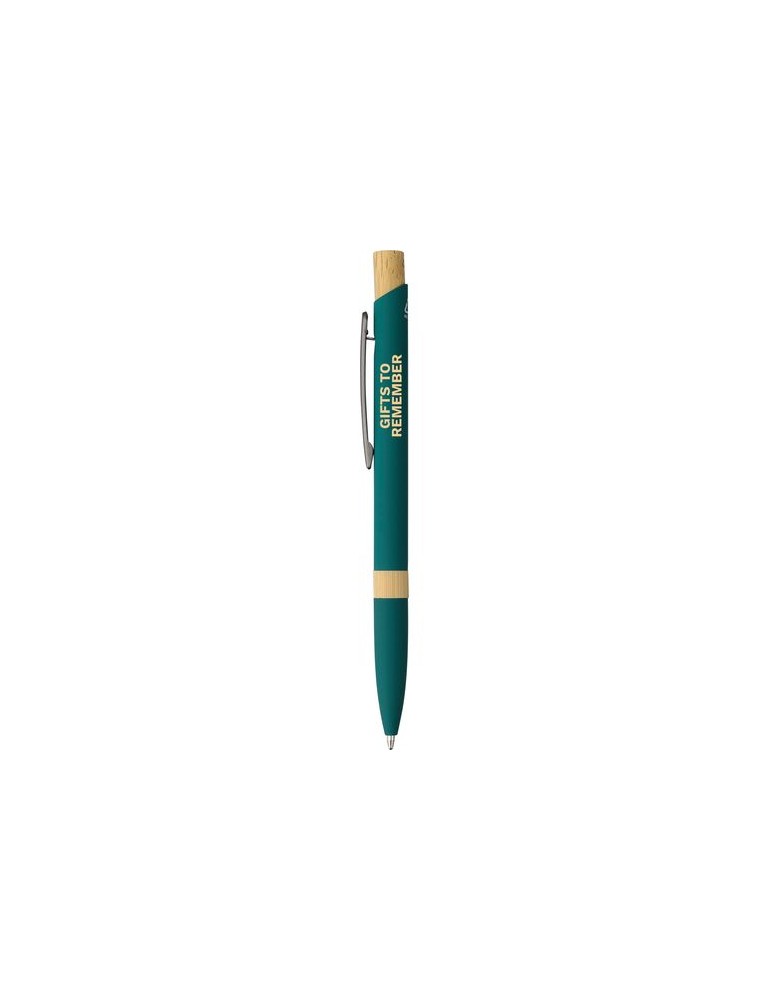 Stylo bille en aluminium recyclé toucher gomme Calandra