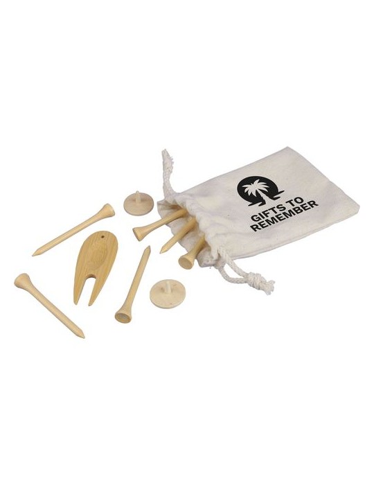 Ensemble de tees de golf en bois Nyssa