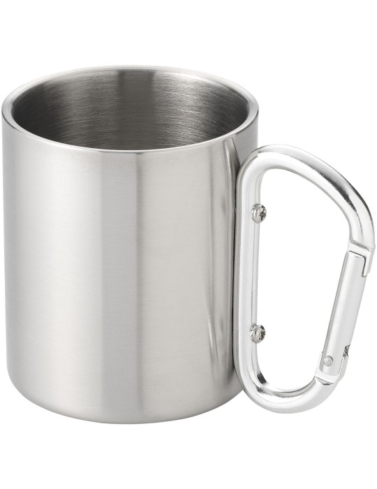 Mug isolant Alpes avec mousqueton 200ml