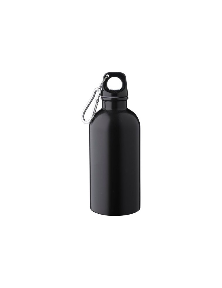 Gourde simple paroi de 400 ml en acier inoxydable recyclé Sable
