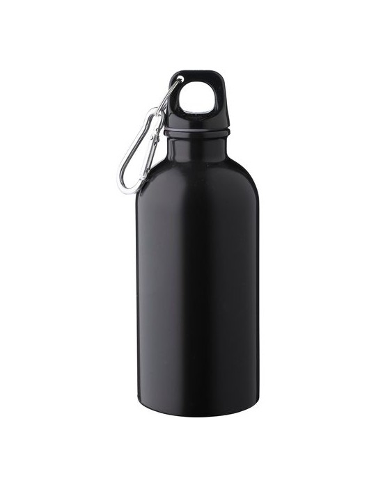 Gourde simple paroi de 400 ml en acier inoxydable recyclé Sable