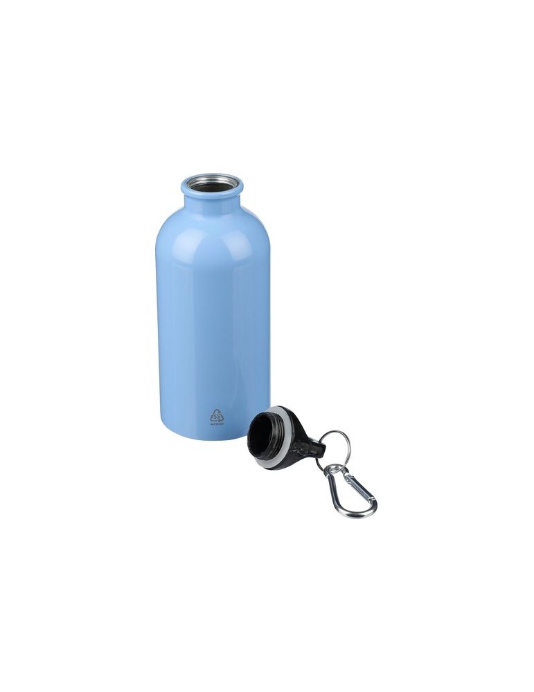 Gourde simple paroi de 400 ml en acier inoxydable recyclé Sable