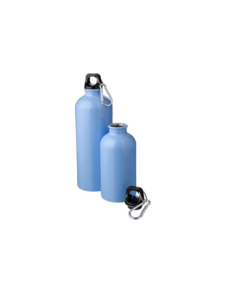 Gourde simple paroi de 400 ml en acier inoxydable recyclé Sable