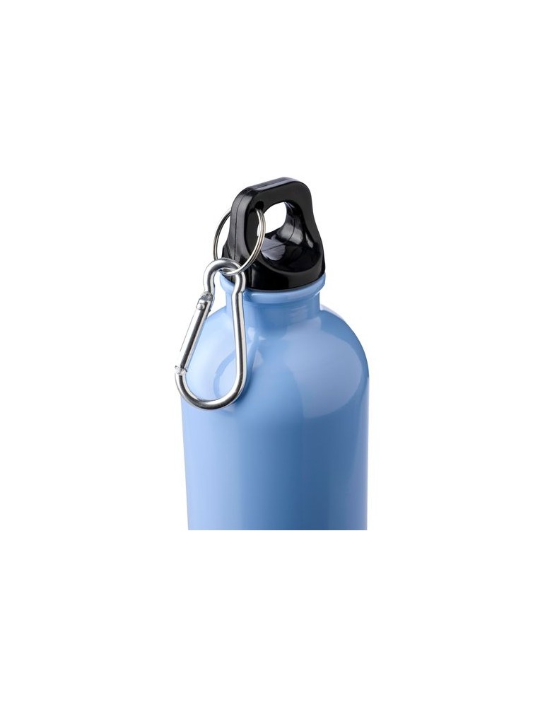 Gourde simple paroi de 400 ml en acier inoxydable recyclé Sable