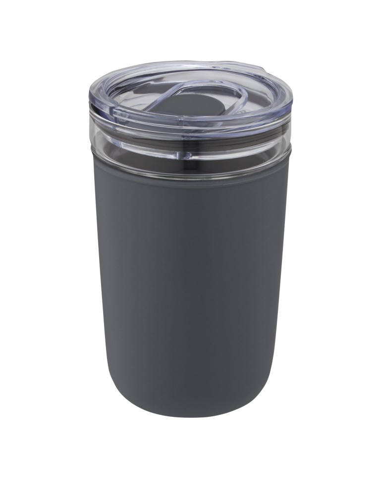 Gobelet en verre Bello de 420 ml avec paroi extérieure en plastique…