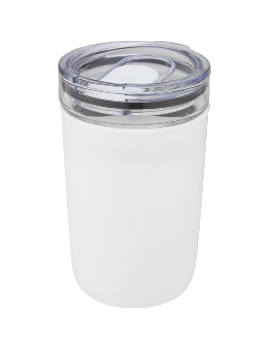 Gobelet en verre Bello de 420 ml avec paroi extérieure en plastique…