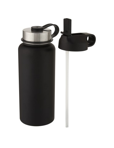 Bouteille de sport isotherme Supra 1 l avec couche de cuivre et 2…