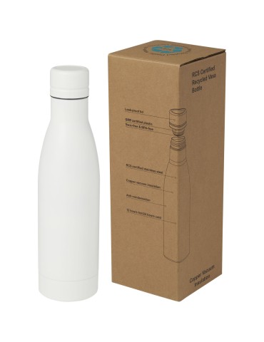 Bouteille isotherme Vasa en acier inoxydable recyclé certifié RCS de…