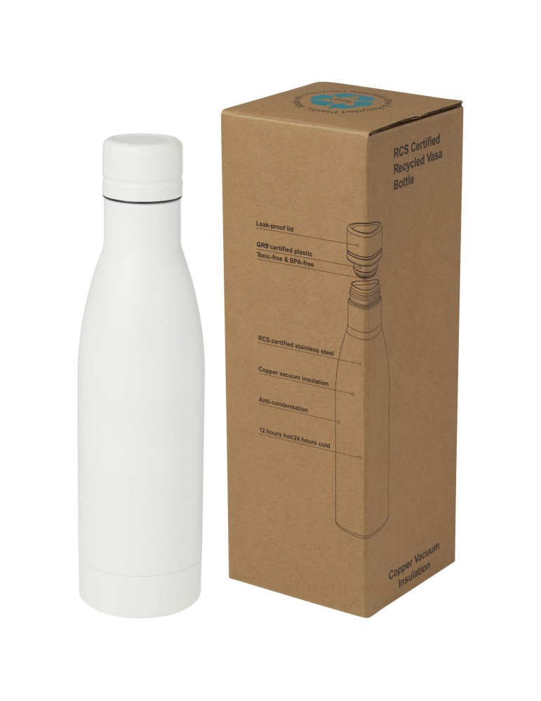 Bouteille isotherme Vasa en acier inoxydable recyclé certifié RCS de…