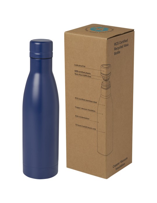 Bouteille isotherme Vasa en acier inoxydable recyclé certifié RCS de…