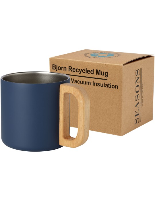 Tasse Bjorn de 360 ml en acier inoxydable recyclé certifiée RCS avec…