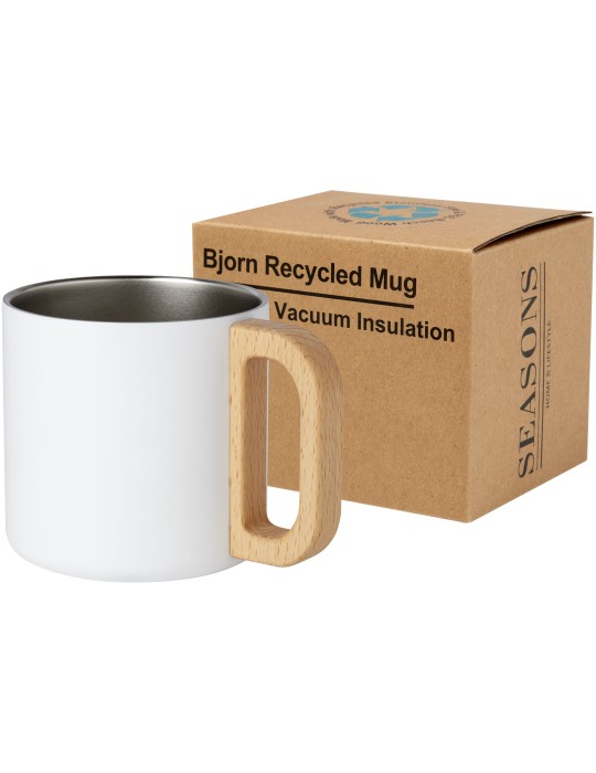 Tasse Bjorn de 360 ml en acier inoxydable recyclé certifiée RCS avec…