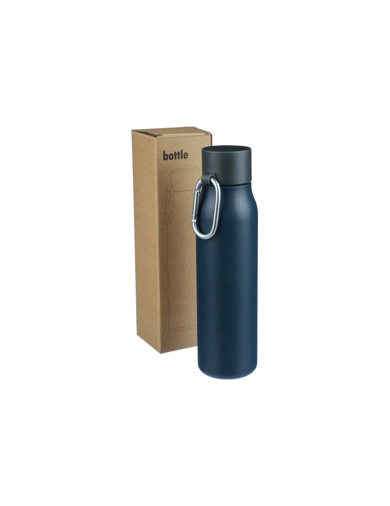 Gourde double paroi de 600 ml en acier inoxydable recyclé Cassian