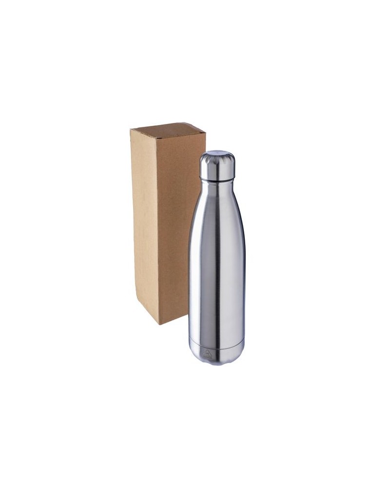 Gourde isotherme en acier inoxydable recyclé de 500 ml personnalisé Clifford