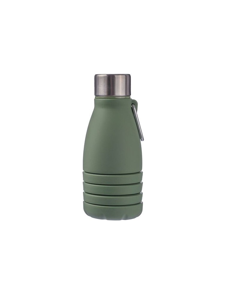 Gourde pliable de 550 ml en silicone personnalisée Erin