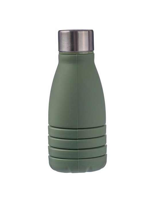Gourde pliable de 550 ml en silicone personnalisée Erin