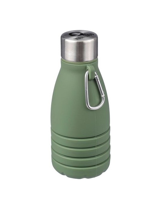 Gourde pliable de 550 ml en silicone personnalisée Erin