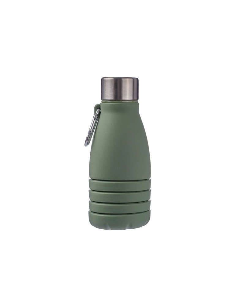 Gourde pliable de 550 ml en silicone personnalisée Erin