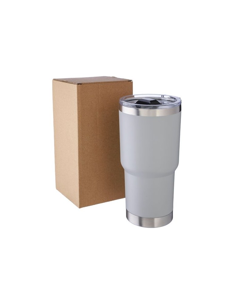 Mug isotherme en acier inoxydable recyclé personnalisé Arnold