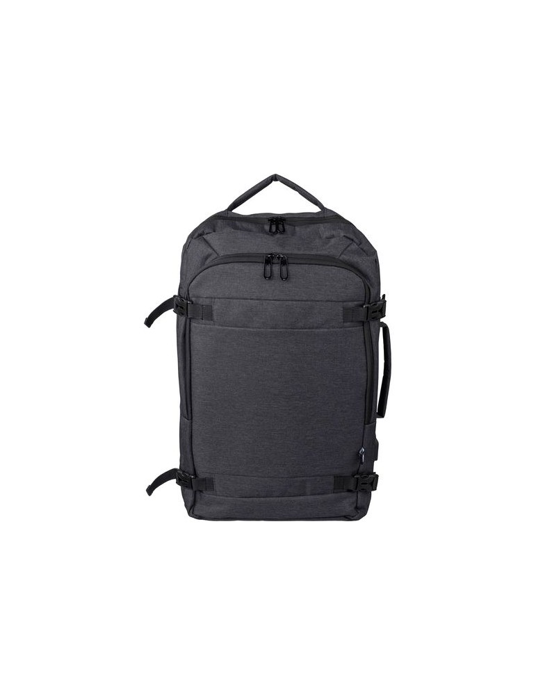 Sac à dos porte-ordinateur de 17'' en polyester rPET 300D personnalisé Malcolm