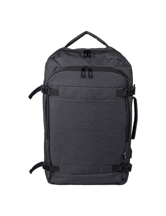 Sac à dos porte-ordinateur de 17'' en polyester rPET 300D personnalisé Malcolm
