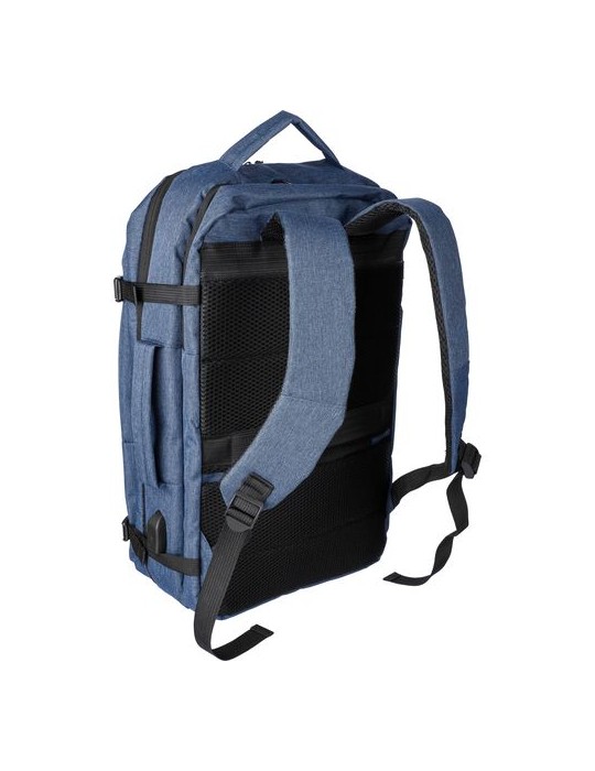 Sac à dos porte-ordinateur de 17'' en polyester rPET 300D personnalisé Malcolm