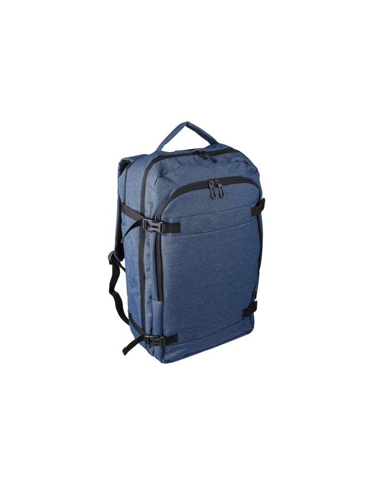 Sac à dos porte-ordinateur de 17'' en polyester rPET 300D personnalisé Malcolm