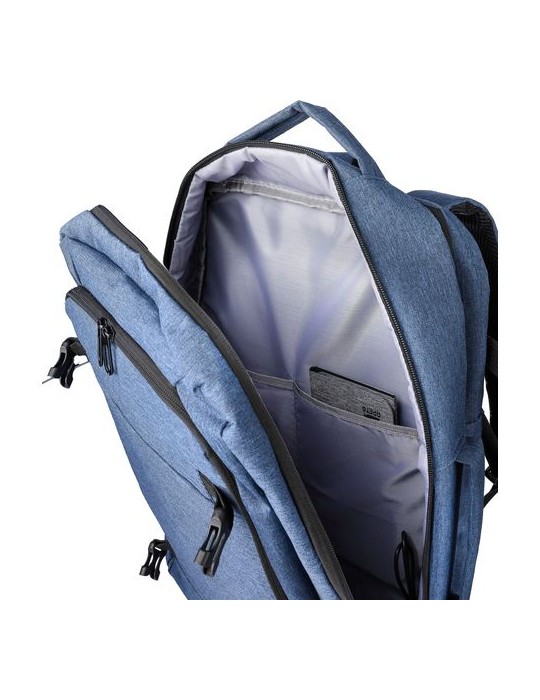 Sac à dos porte-ordinateur de 17'' en polyester rPET 300D personnalisé Malcolm