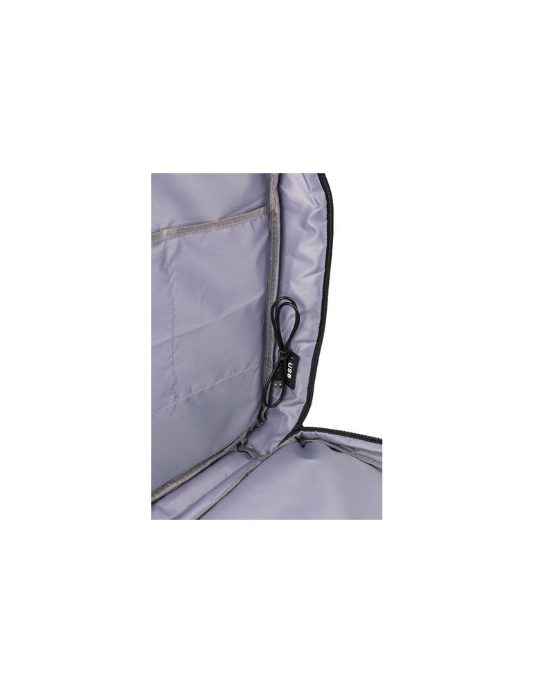 Sac à dos porte-ordinateur de 17'' en polyester rPET 300D personnalisé Malcolm