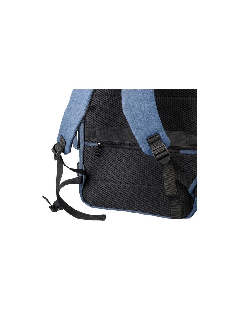 Sac à dos porte-ordinateur de 17'' en polyester rPET 300D personnalisé Malcolm
