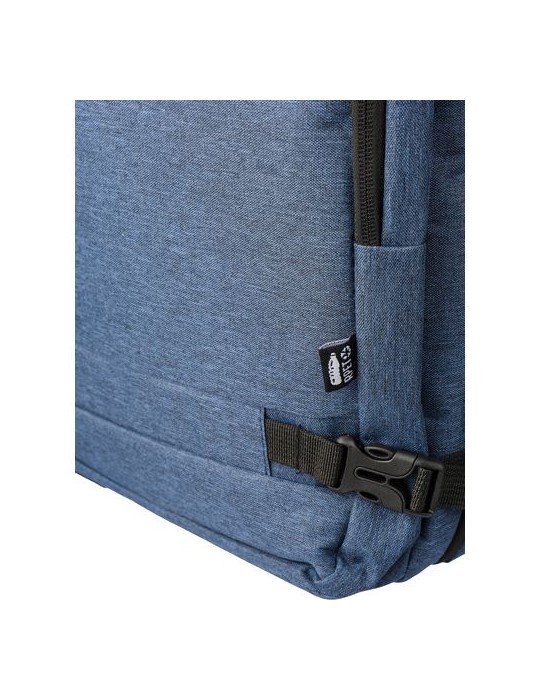 Sac à dos porte-ordinateur de 17'' en polyester rPET 300D personnalisé Malcolm