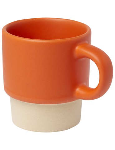 Tasse à espresso empilable Olympia de 130 ml avec fond en argile