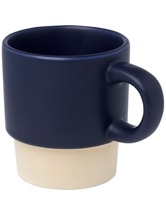 Tasse à espresso empilable Olympia de 130 ml avec fond en argile