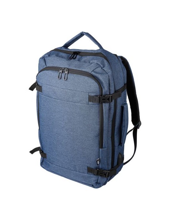 Sac à dos porte-ordinateur de 17'' en polyester rPET 300D personnalisé Malcolm