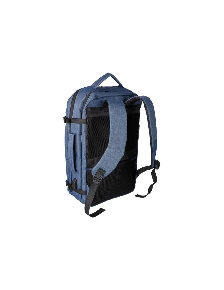 Sac à dos porte-ordinateur de 17'' en polyester rPET 300D personnalisé Malcolm